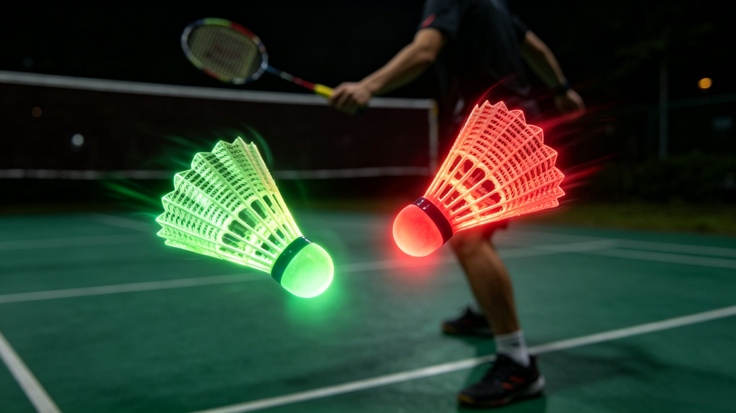Glowing Badminton