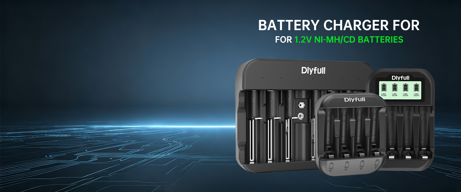 Ni-MH/Cd Battery Charger