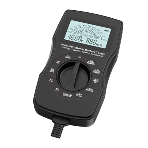 supporting voltage, power percentage, and internal resistance testing for 11 types of batteries.