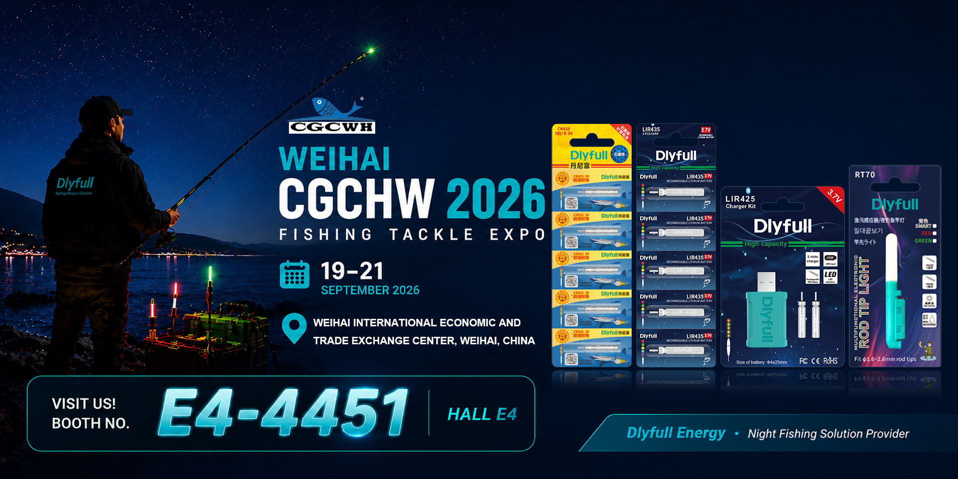 Dlyfull Energy Fishing Show Weihai CGC 2026